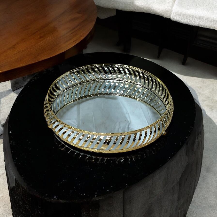 Perfume tray round (medium)