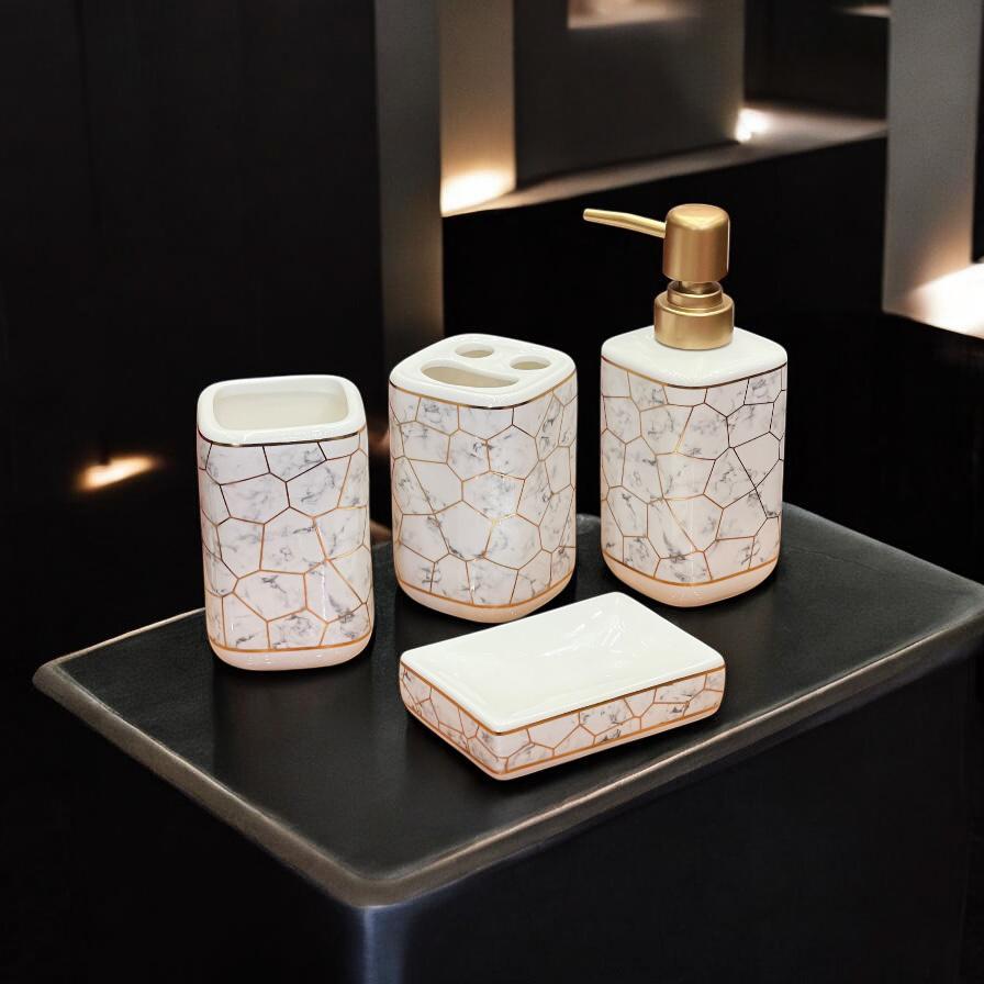 bathroom set 4pc