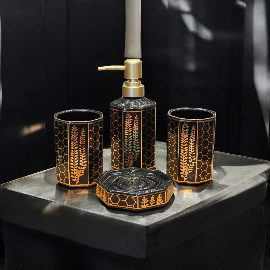 Bathroom set 4pc