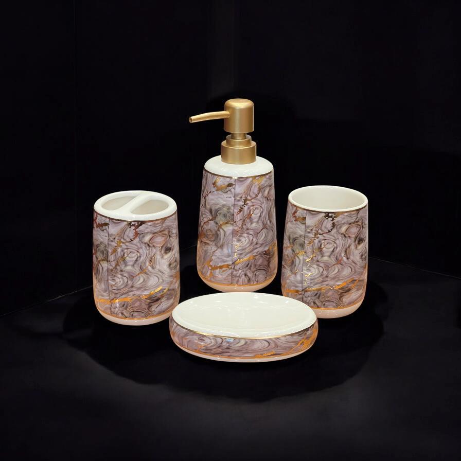 Bathroom set 4pc
