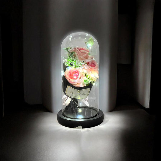 Flower Glass Globe
