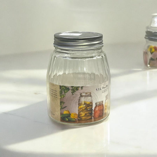 Glass jar (medium)