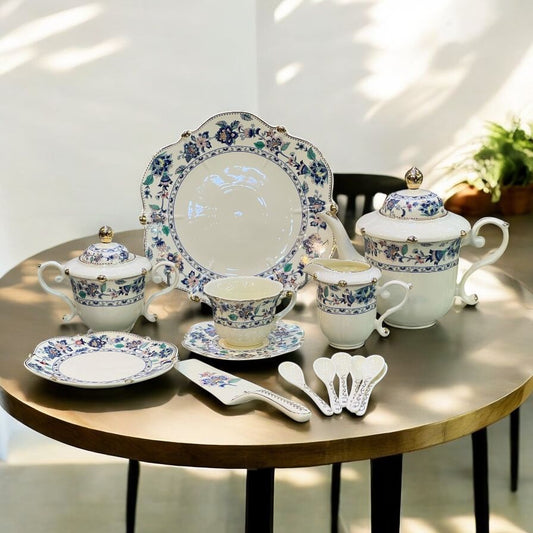 32-Piece Royal Albert Tea Set ? Deluxe Edition
