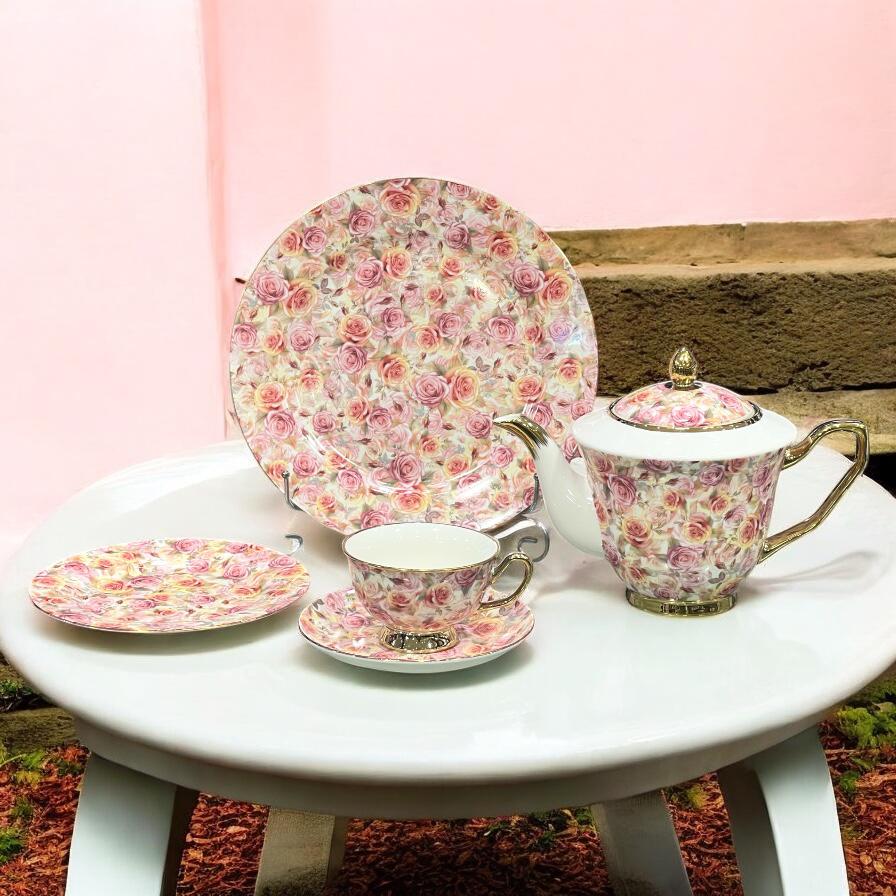 Tea set 24 pcs