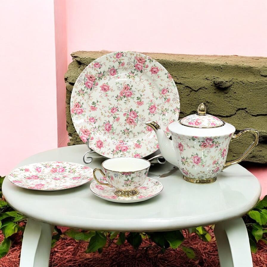 Tea set 24 pcs
