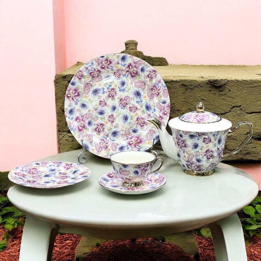 Tea set 24 pcs