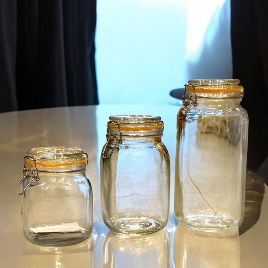 Glass Jar Set (3 pcs)