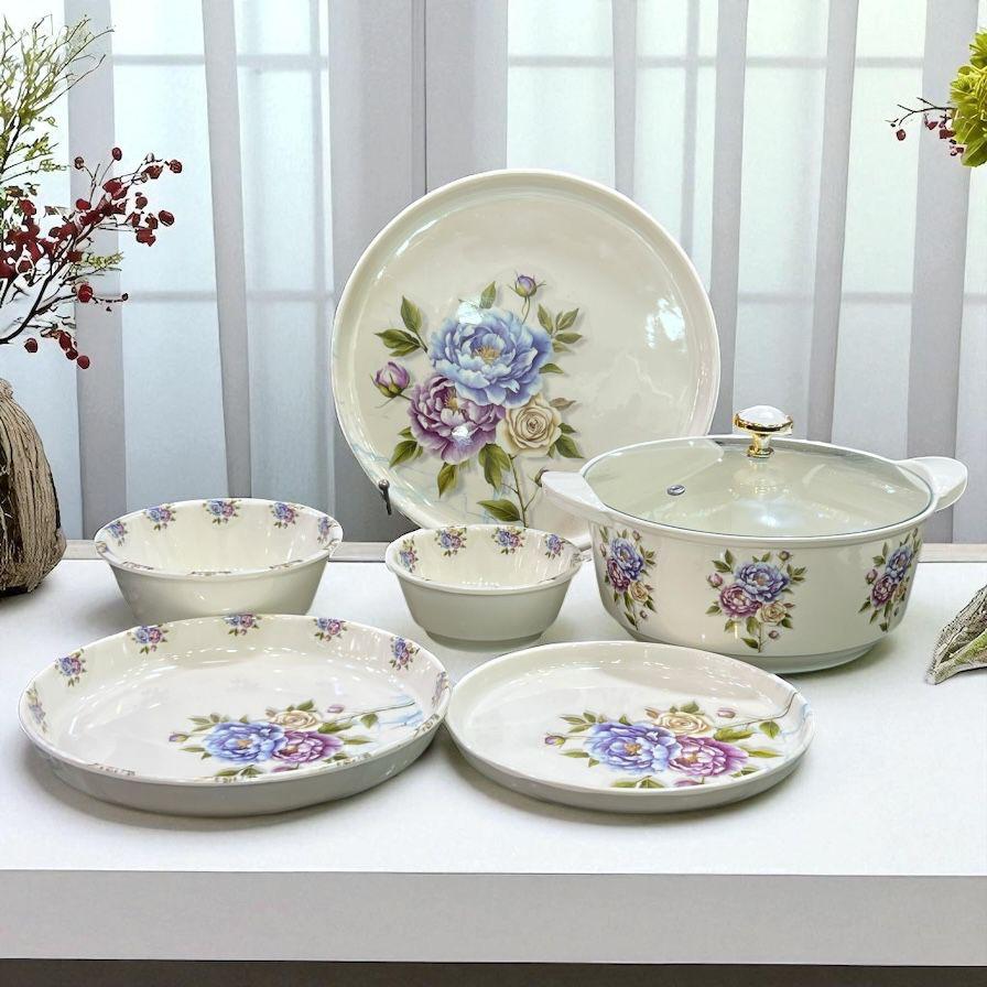 Melamine dinner set 72pcs