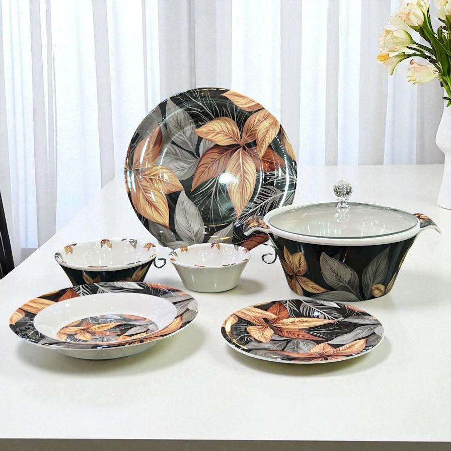 Melamine dinner set 72 pcs