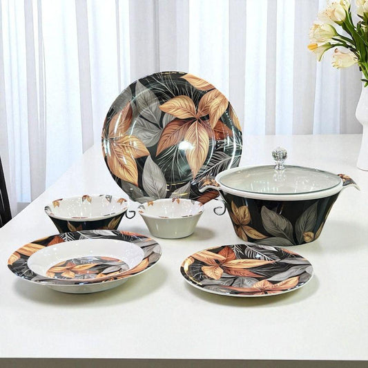 Melamine dinner set 72 pcs