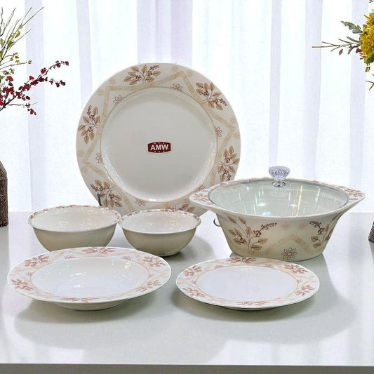Melamine dinner set 72 pcs