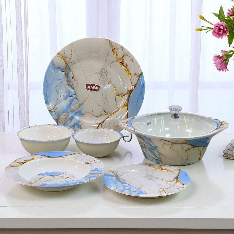 Melamine dinner set 72 pcs