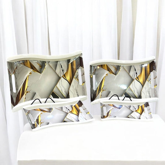Plastic Tray Set 4 pcs