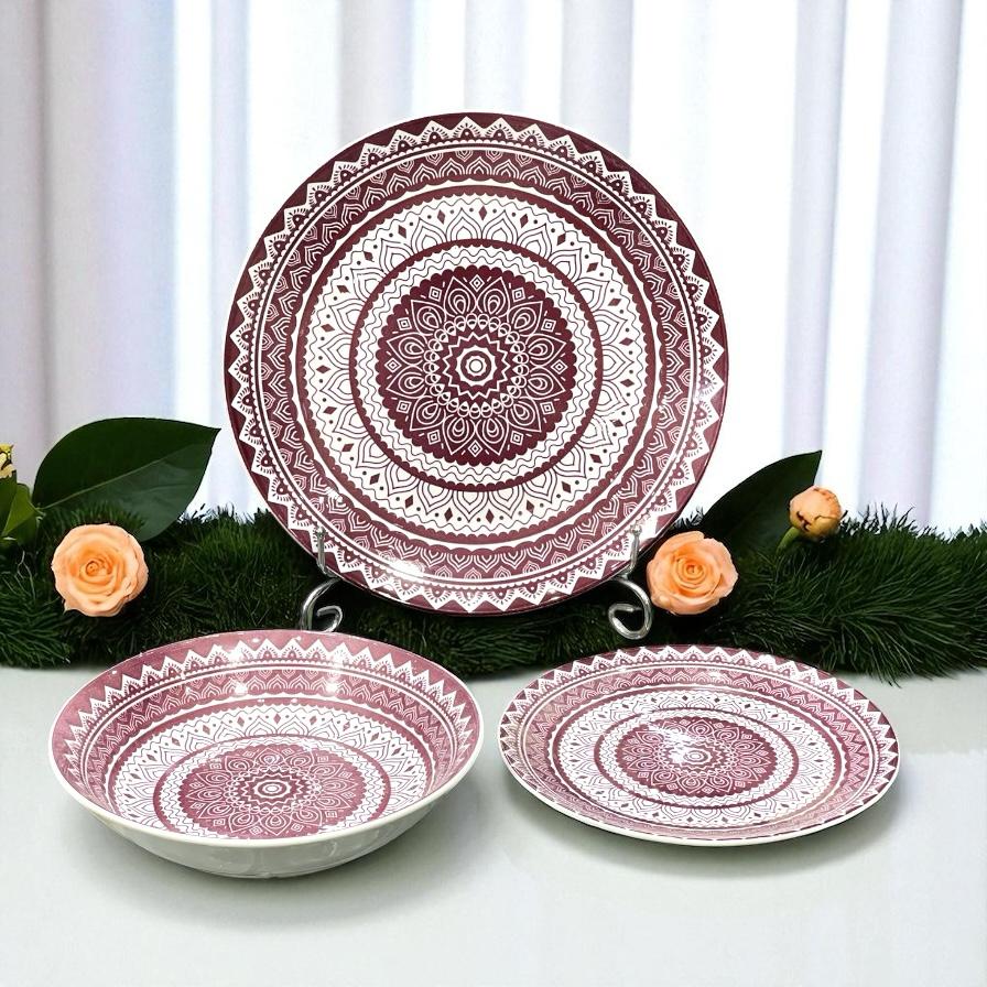 Plate Set 18 pcs