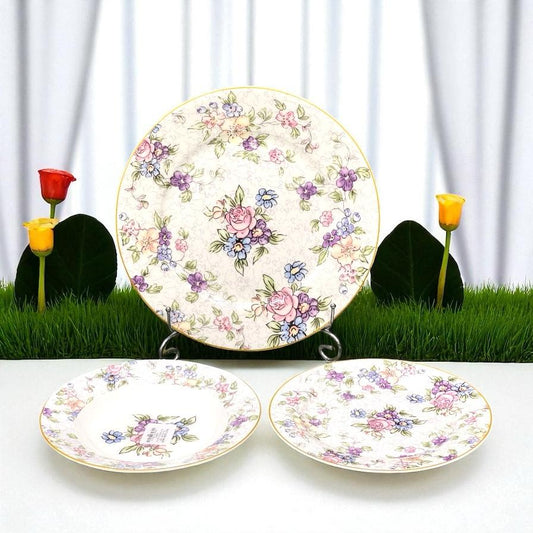 Royal Bone Plate Set 18 pcs