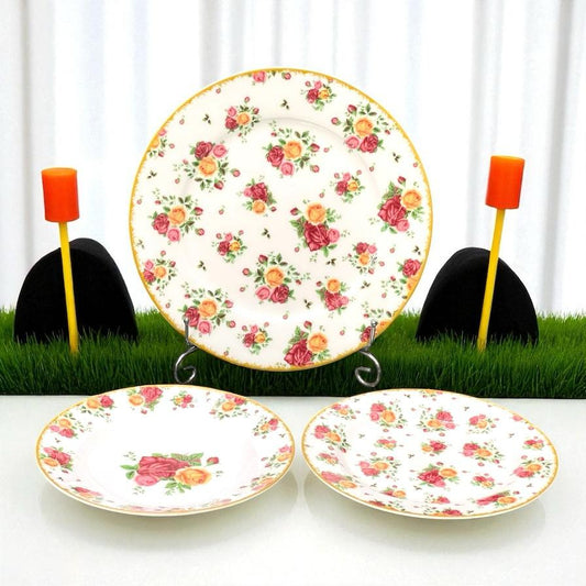 Royal Bone Plate Set 18 pcs