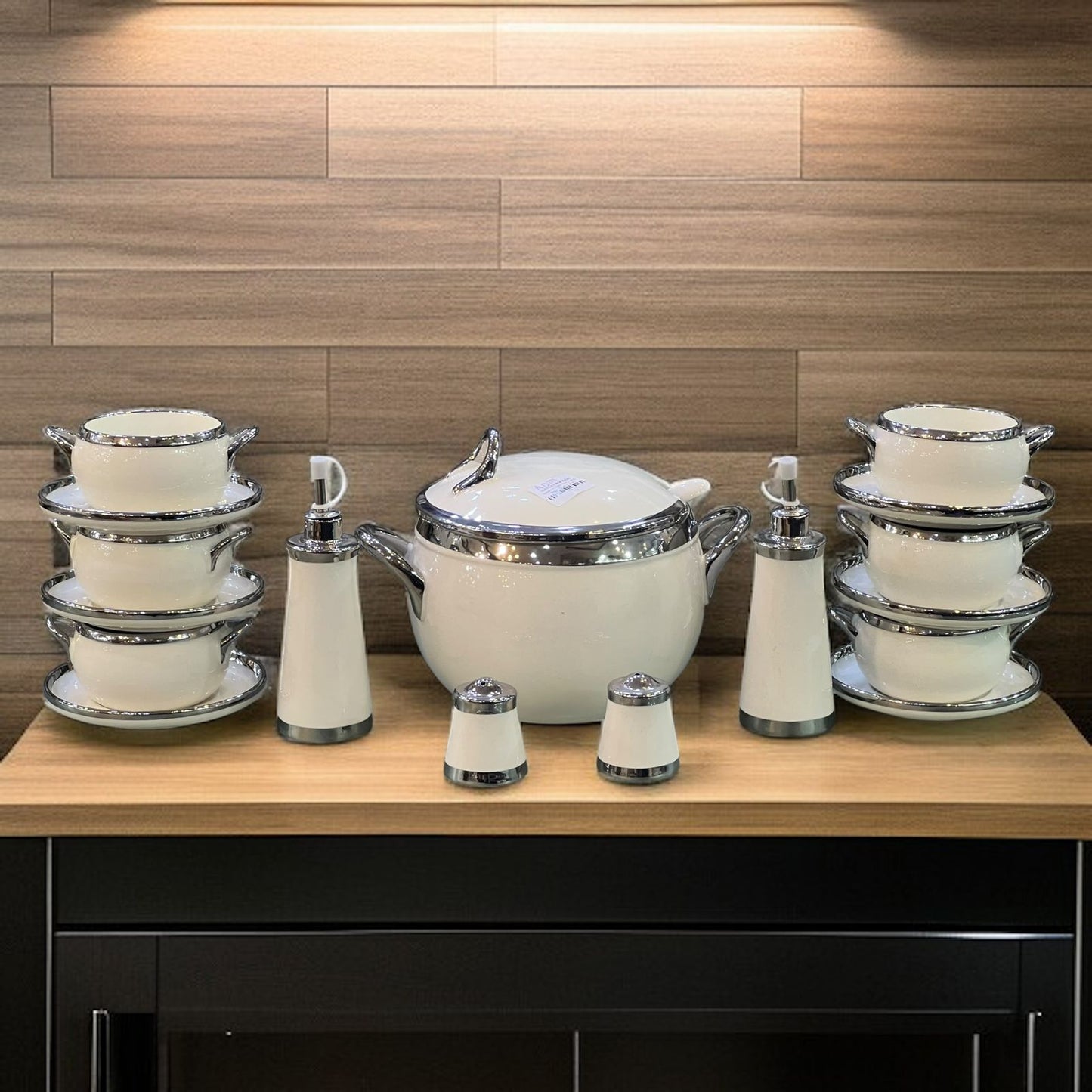 25-piece soup set