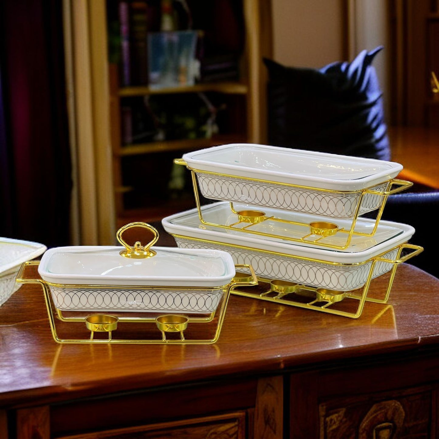 Buffet Dishes 3 pcs set