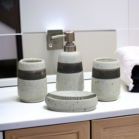 Bathroom Set 4 pc