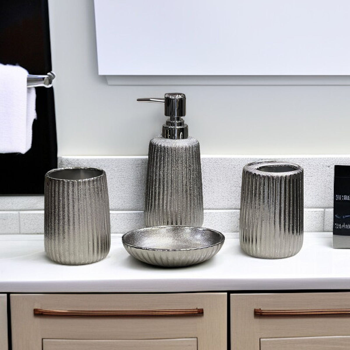 Bathroom Set 4 pc
