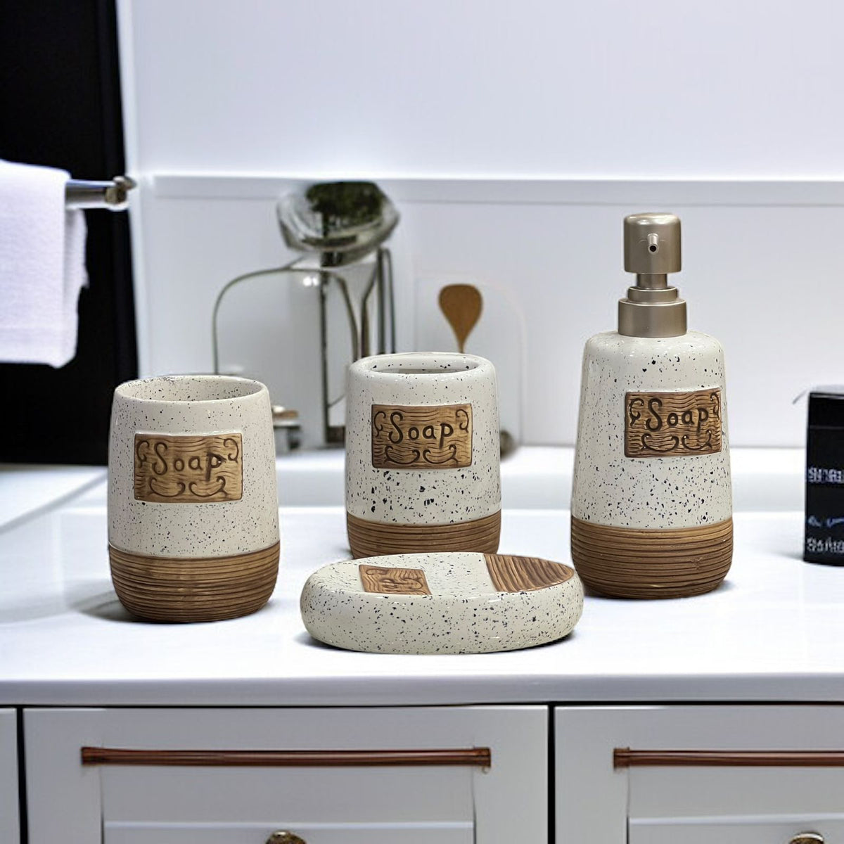 Bathroom Set 4 pc