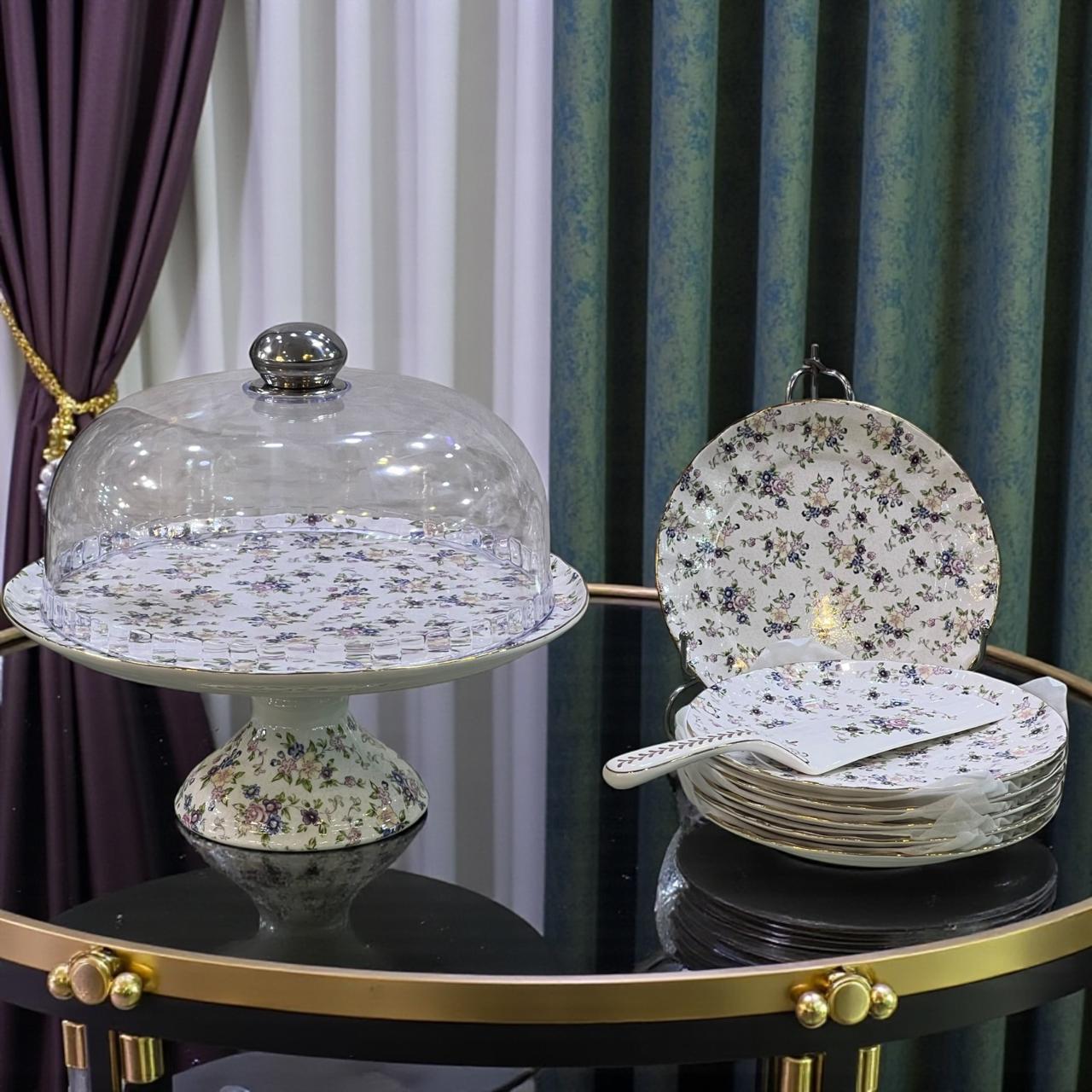 Royal Albert Cake Set