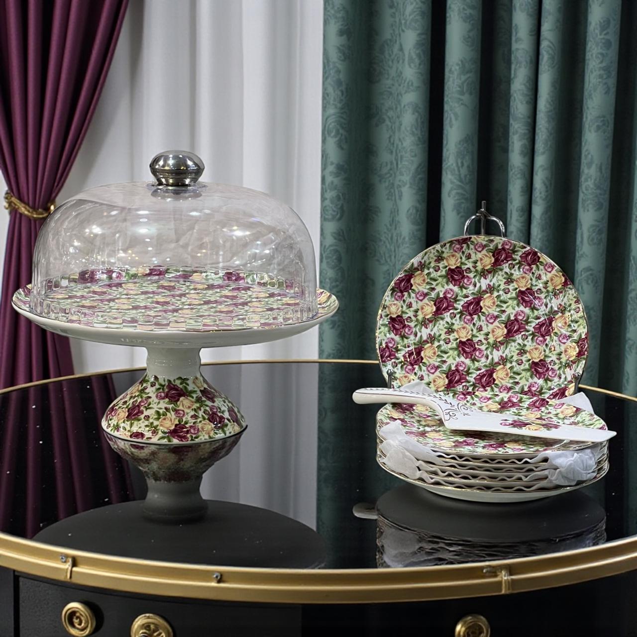 Royal Albert Cake Set