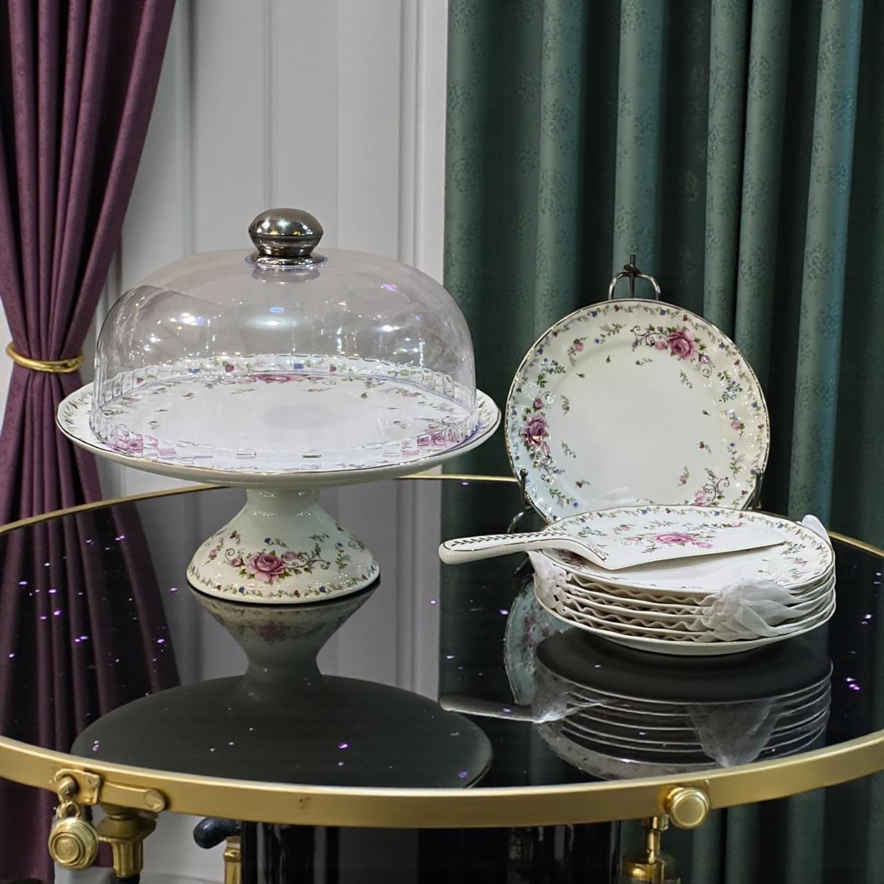 Royal Albert Cake Set