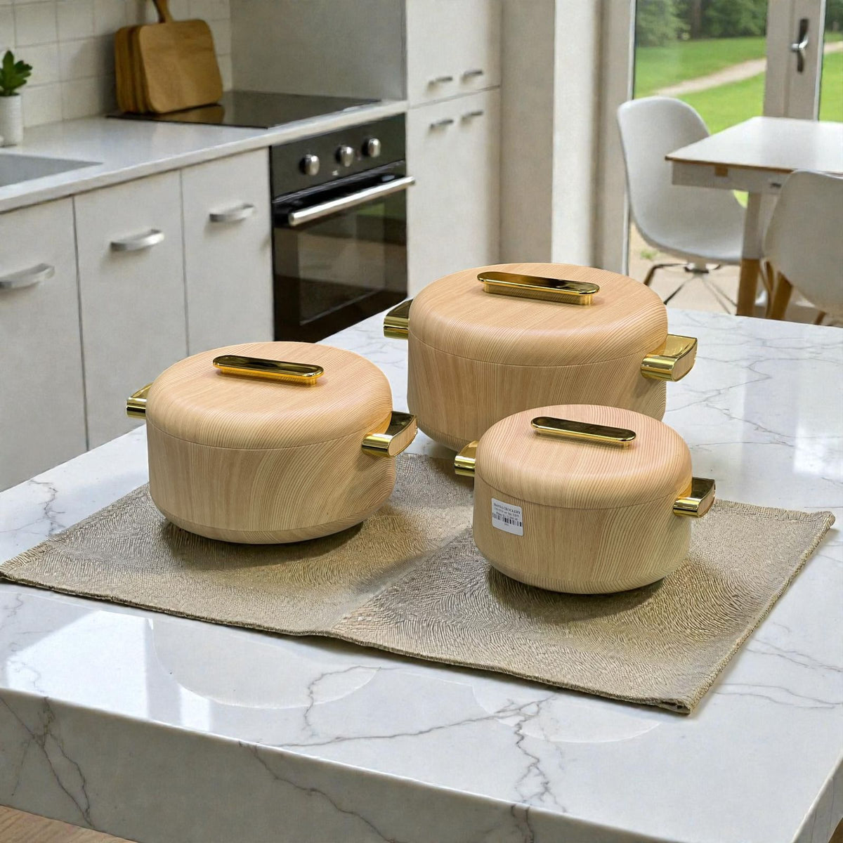 3-pcs Hotpot Set