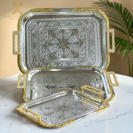 Metal Tray Set