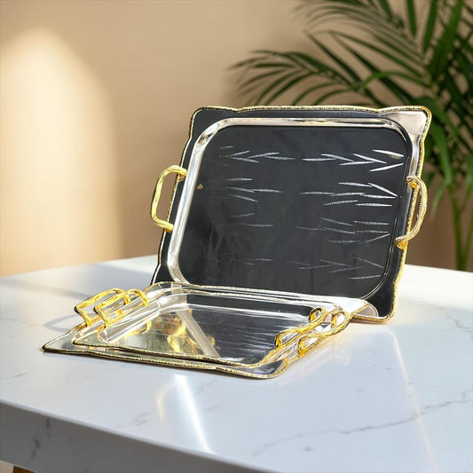 Metal Tray Set