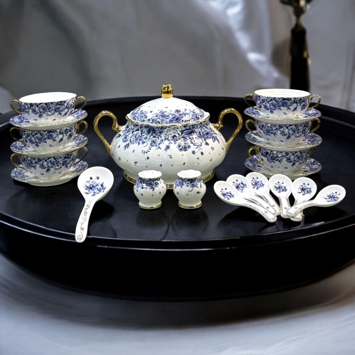 Royal Albert Soup Set