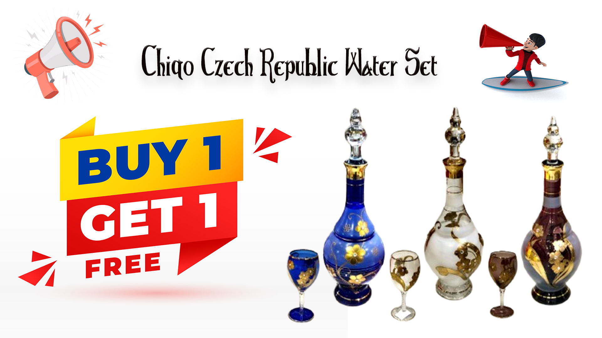 CZECH REPUBLIC WATER SET