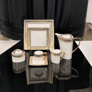 Shabita gold plated tea set