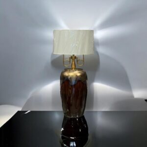 Lamp with shade