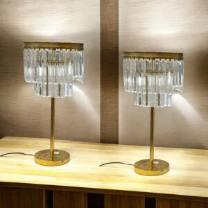 Lamp pair with shade