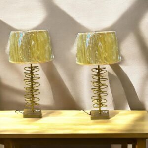 Lamp pair with shade