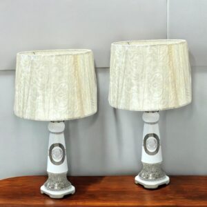Versace Lamp pair with shade