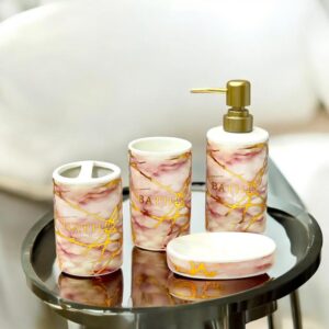 Bathroom set 4 pcs