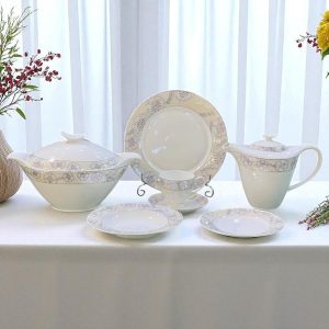 Bone china 8 Serving