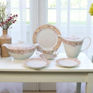 Bone china 8 Serving