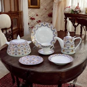 Bone China Dinner Set 8 servings 61 pcs