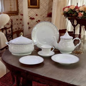 Bone China Dinner Set 8 servings 61 pcs