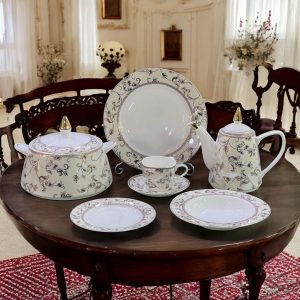 Bone China Dinner Set 8 servings 61 pcs